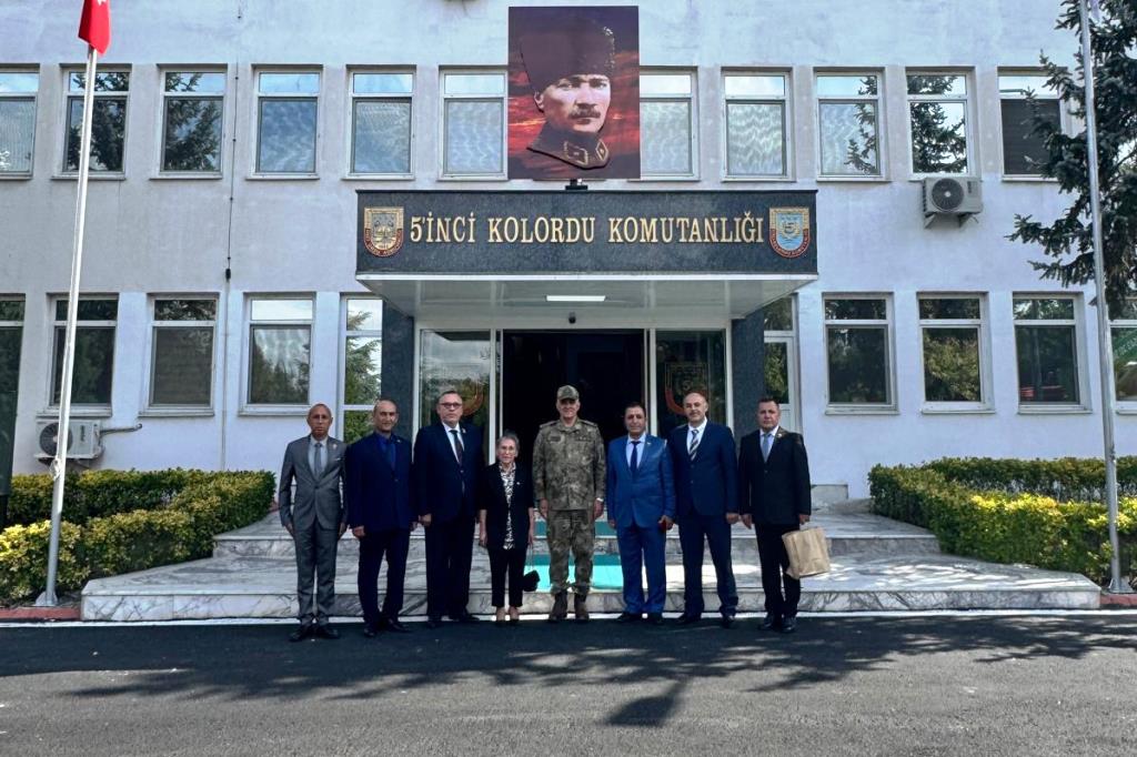 TEMUD TEKİRDAĞ ŞUBESİNDEN GARNİZON KOMUTANINA ZİYARET